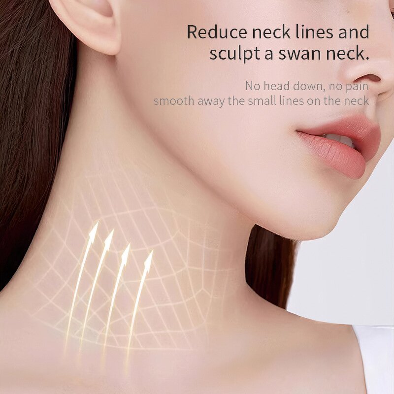 Wireless LED Neck Care Tool - 7-color Light Therapy Wrinkle Reduction Lifting
