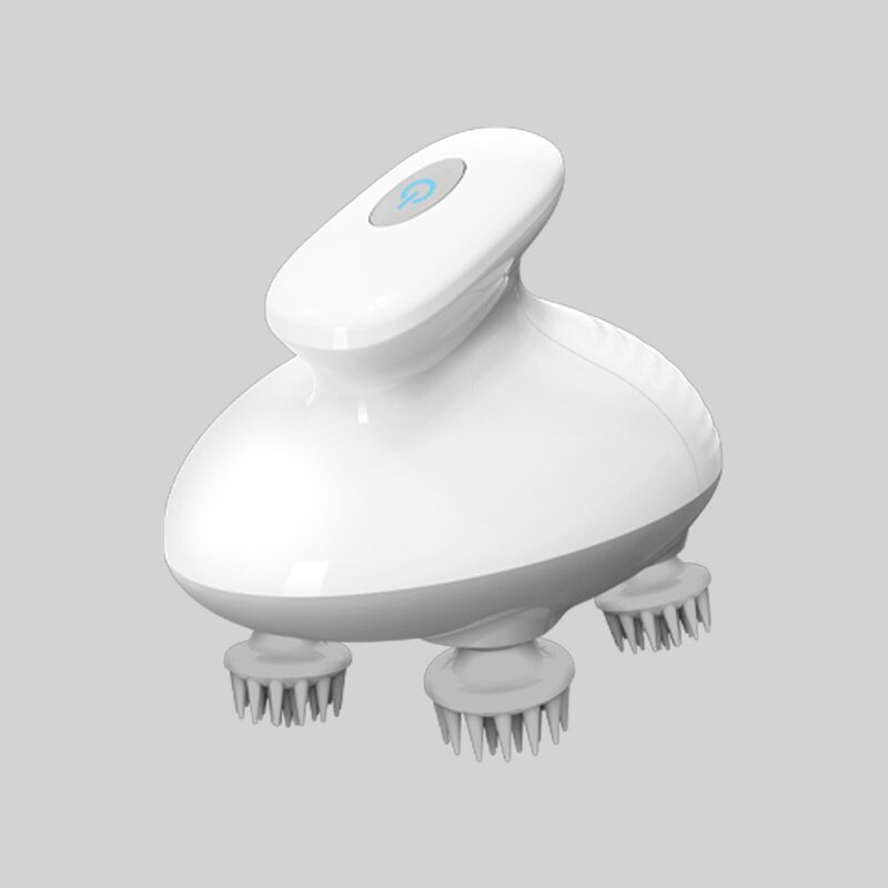 Phototherapy Scalp Massager - Electric Deep Tissue Pressure Release Handheld Tool