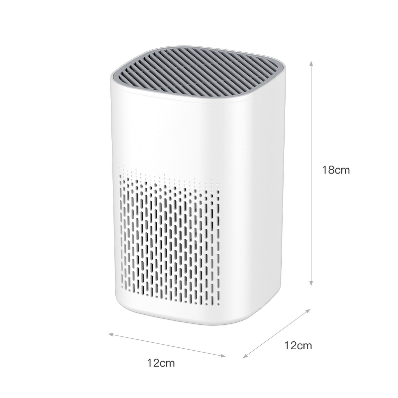 Desktop HEPA Purifier - Dual Purification Formaldehyde Odor Dust Removal