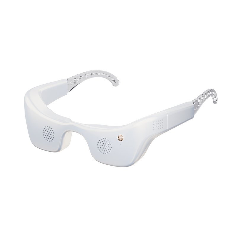 Eye Massager Glasses - 7 Color Light Therapy Hot Cold Compress Dark Circles