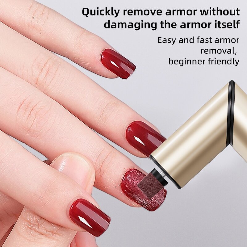 2-in-1 Foldable Foot File - USB Rechargeable Callus Remover Nail Drill Tool