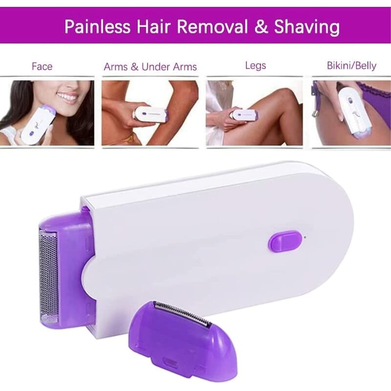 USB Hair Removal Tool - Rechargeable Portable Household Epilator Rotary Shaver