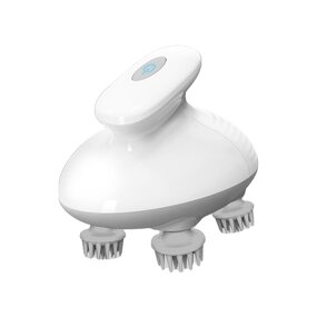 Electric Scalp Massager - Red Blue Light Head Body Care Support Customization