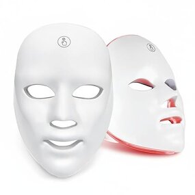 LED Photon Face Mask - Professional Rechargeable Skin Rejuvenation Home Tool