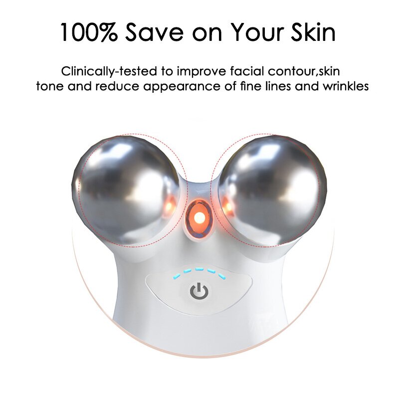 V-Face Shaping Massager - Rechargeable Microcurrent Facial Home Salon Device