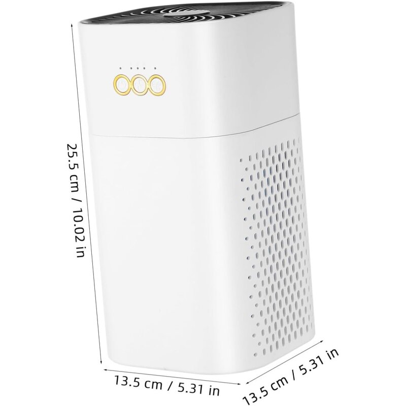 USB Negative Ion Purifier - High Efficiency Filter Smoke Dust Pet Hair Quiet