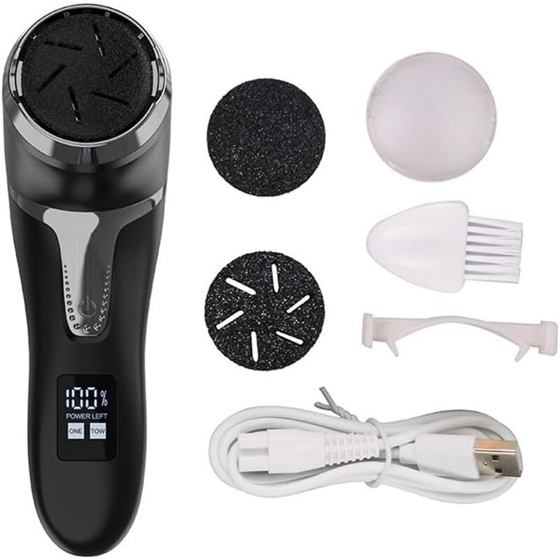 Electric Foot Grinder - Rechargeable Waterproof Vacuum Callus Remover Pedicure