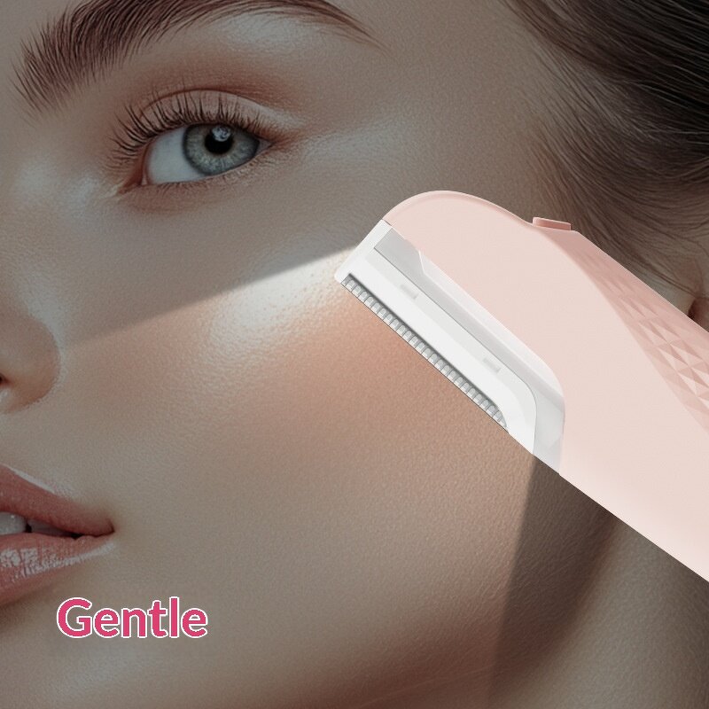 Women's Electric Razor - ABS Facial Body Shaving Eyebrow Knife Box Packaging