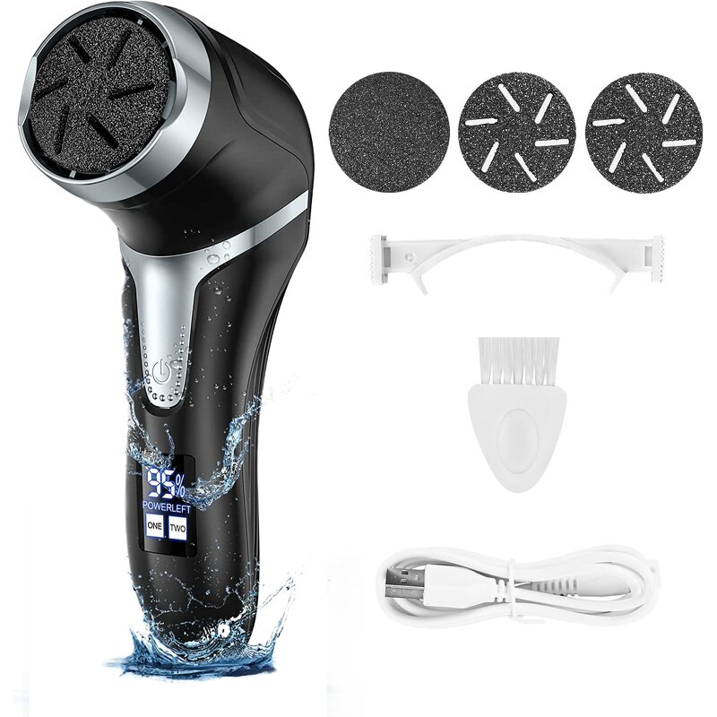Electric Foot Grinder - Rechargeable Waterproof Vacuum Callus Remover Pedicure