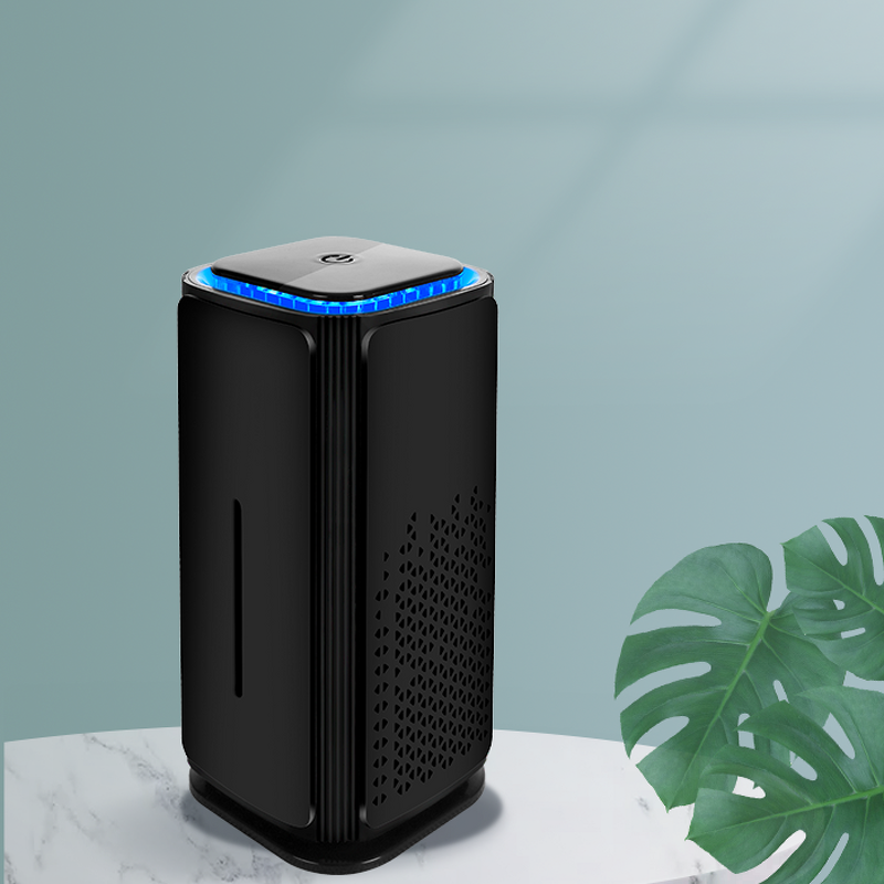 Mini Smart Air Purifier - Negative Ion UV-C HEPA Home Outdoor Car Electrostatic