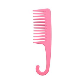 Wide Tooth Hair Comb - Professional Shower Brush Plastic Handle Home Styling
