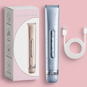 2-in-1 Electric Shaver - Dual-Head Epilator IPX7 Full Body Bikini Trimmer