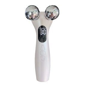 Microcurrent 4D Roller Massager - Face Neck V Shape Skin Tightening Slimming