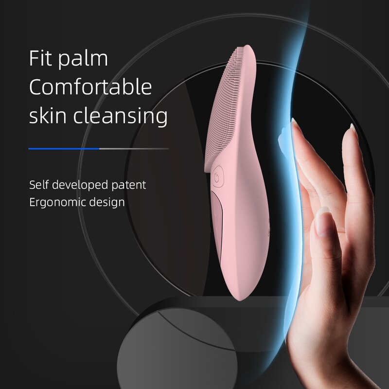 Silicone Facial Cleanser - Wholesale 5 Modes Eye Hot Compress Pore Cleansing