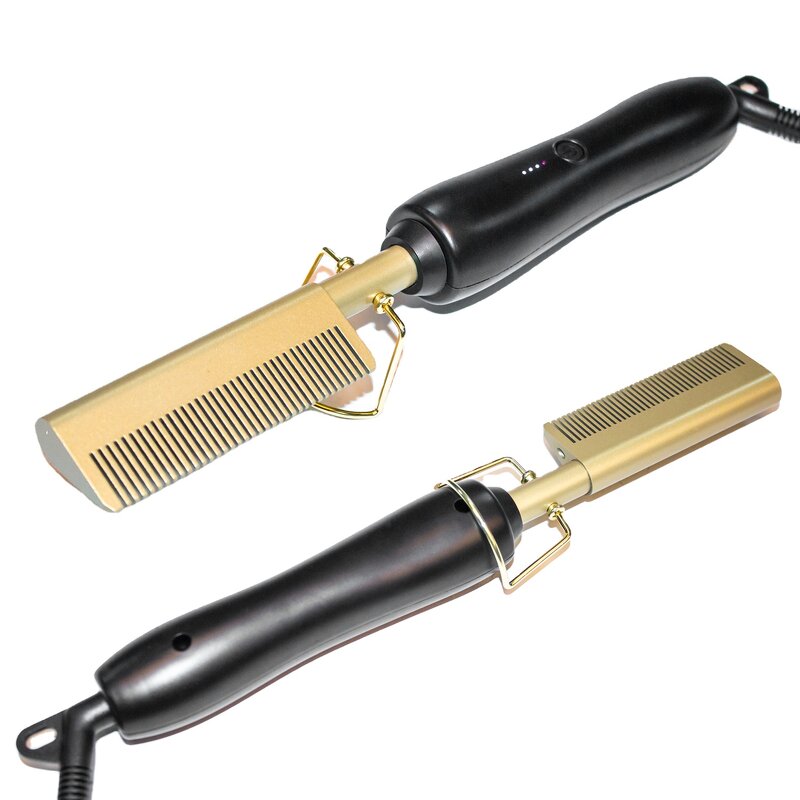 Hot Comb Straightener - Wholesale Portable Electric Hair Styling Brush Tool