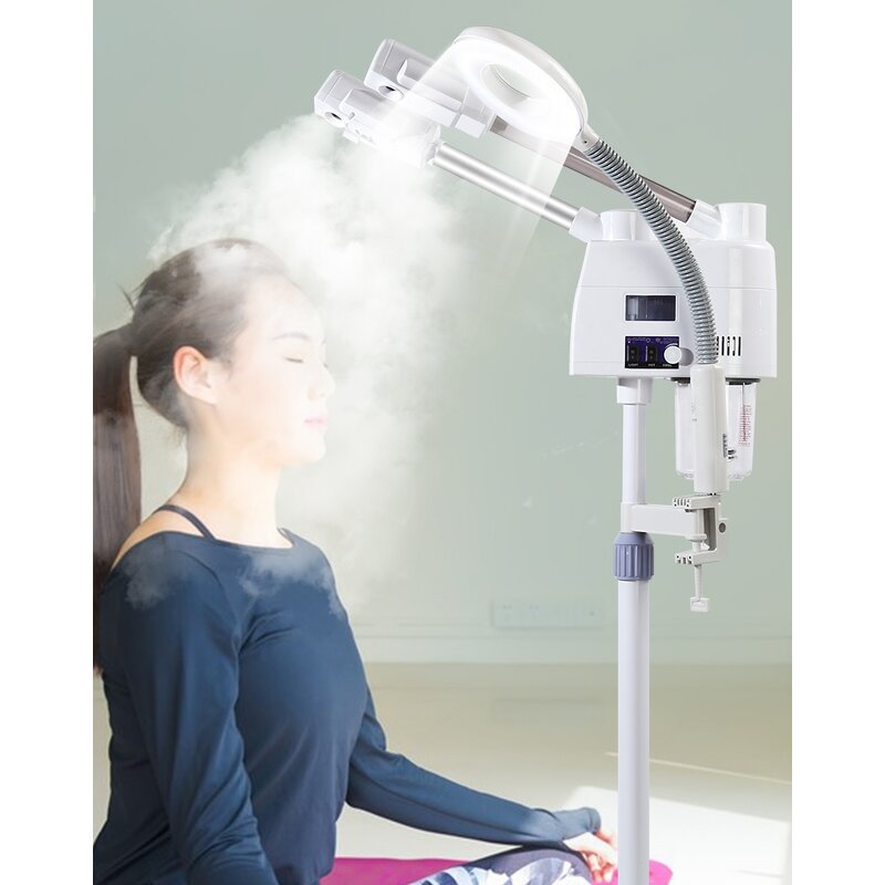 Facial Steamer Manufacturer - Electric 3-in-1 Hot/Cold with 5X Magnifying Lamp for Car