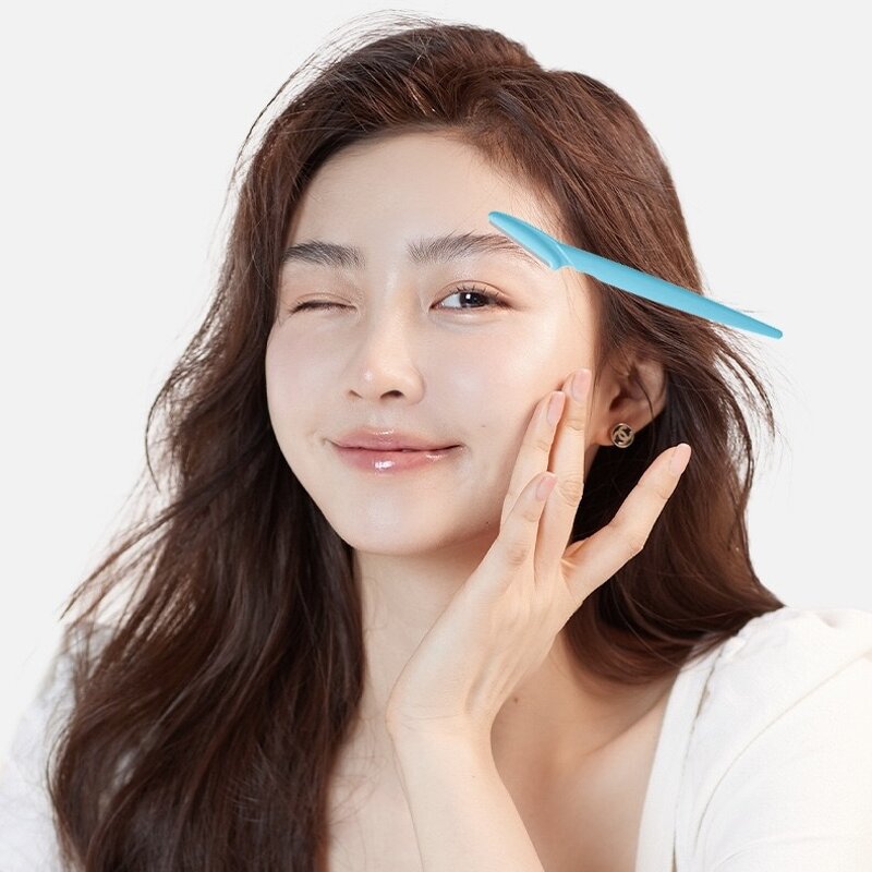 Eyebrow Razor Manufacturer - Stainless Steel Blades Exfoliating Face Shaving Tool