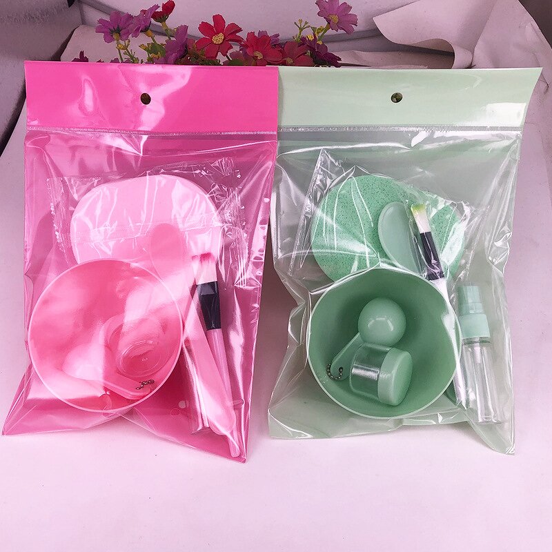 DIY Face Mask Set Manufacturer - 9pcs/pack Bowl Stick Spatula Brush Spray Bottle