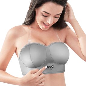 Breast Massager Bra Manufacturer - Electric USB Wireless Vibrating Heating for Shaping