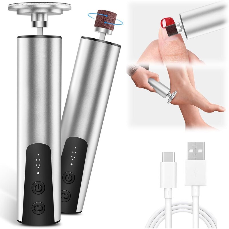 Foot File Grinder Manufacturer - Home Use Custom Logo Professional Rechargeable