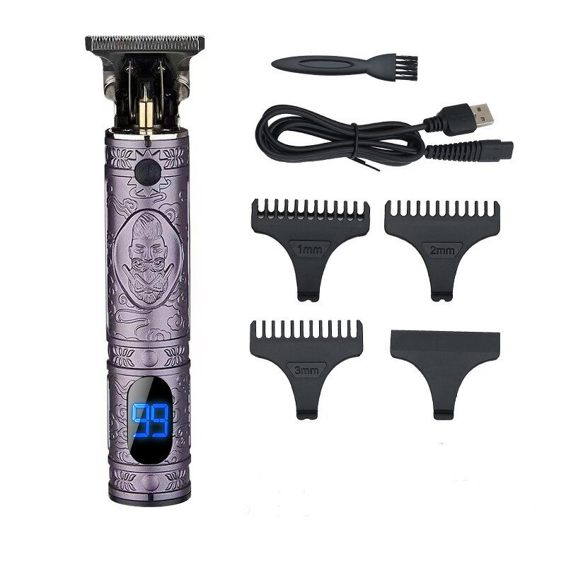 Hair Trimmer Manufacturer - Professional Stainless Steel LCD Display USB Waterproof
