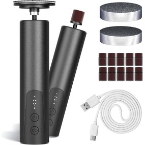 Foot File Grinder Manufacturer - Electric Pedicure Scrub Adjustable Speed USB for Car