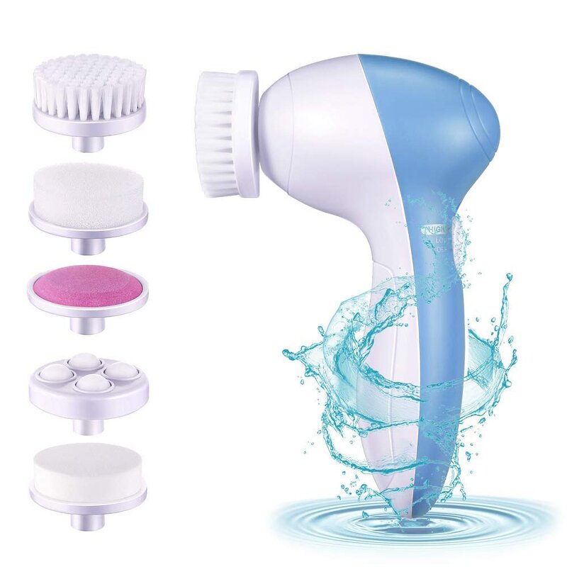 Facial Cleansing Brush Manufacturer - Electric Waterproof Deep Cleaning 5 in 1