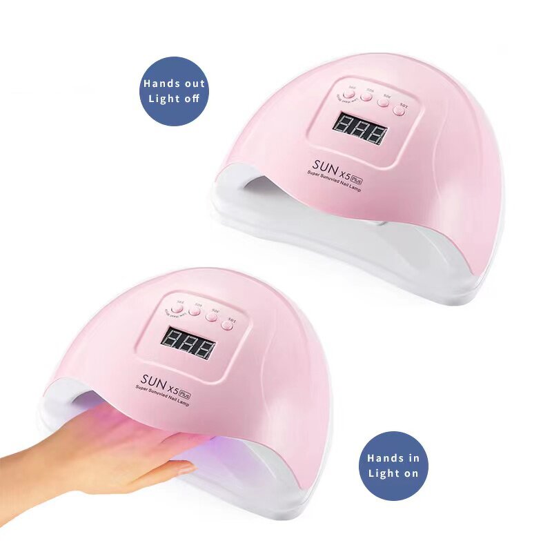 Nail Lamp Manufacturer - Professional LED Electric 80W Auto Sensor Sunx5 Plus UV