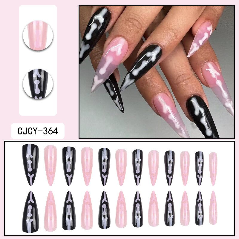 Press on Nails Manufacturer - Salon Long Artificial Reusable for Manicure