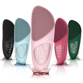 Facial Cleansing Brush Manufacturer - Electric Silicone with Heating Eye Massager USB