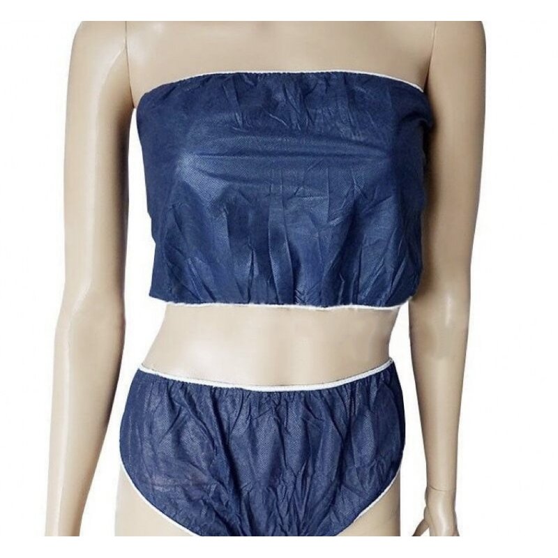 Disposable Underwear Manufacturer - Steam Sauna Beauty Salon Women Sexy Bras Thong