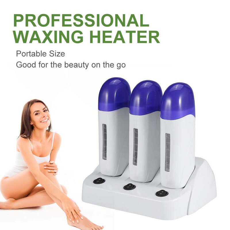 Wax Warmer Manufacturer - Portable Electric 3 Types Cartridge Roller for Hair Removal