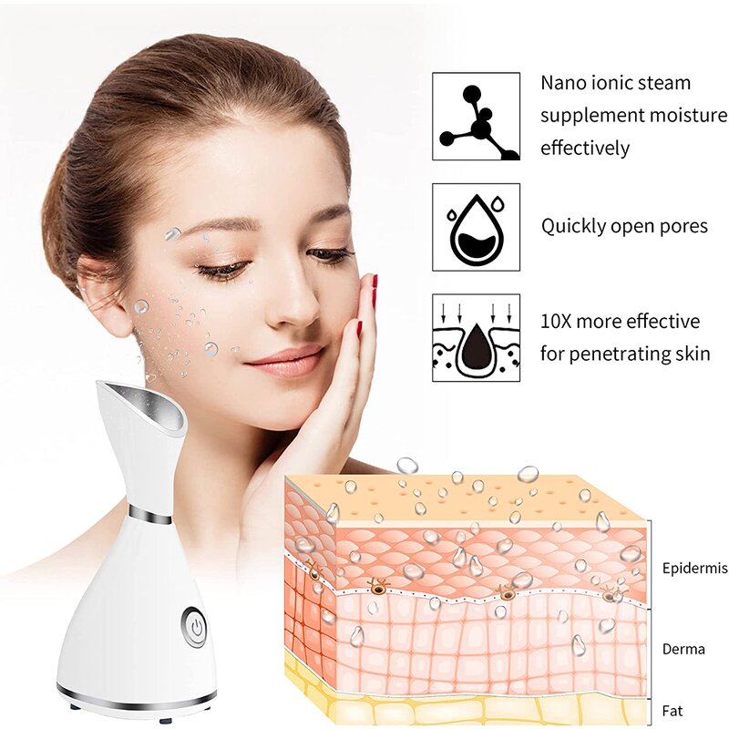 Facial Steamer Manufacturer - Nano Ionic Moisturizer Machine for Home Salon & OEM