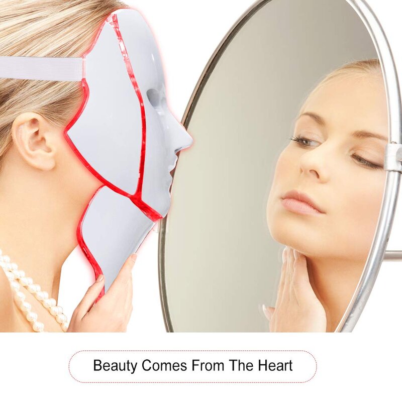 LED Face Mask Manufacturer - 7 Color Light Therapy for Firming Anti-aging
