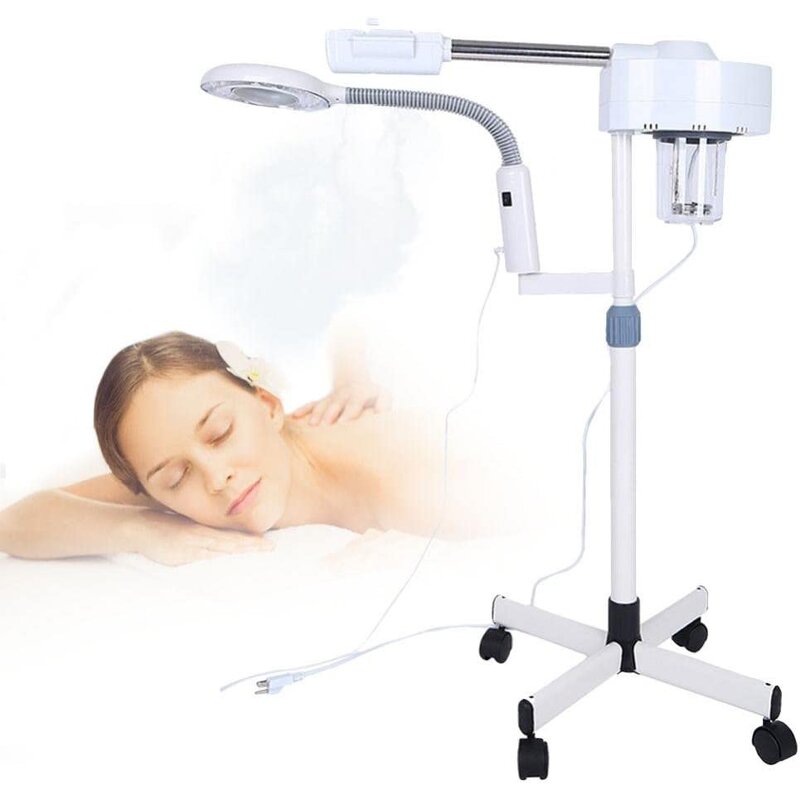 Facial Steamer Manufacturer - Professional Ozone 2 in 1 with 5X Magnifying Light