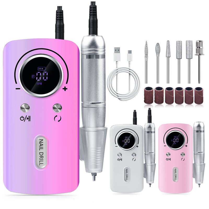 Nail Drill Machine Manufacturer - Professional Electric High Speed 45000RPM Portable