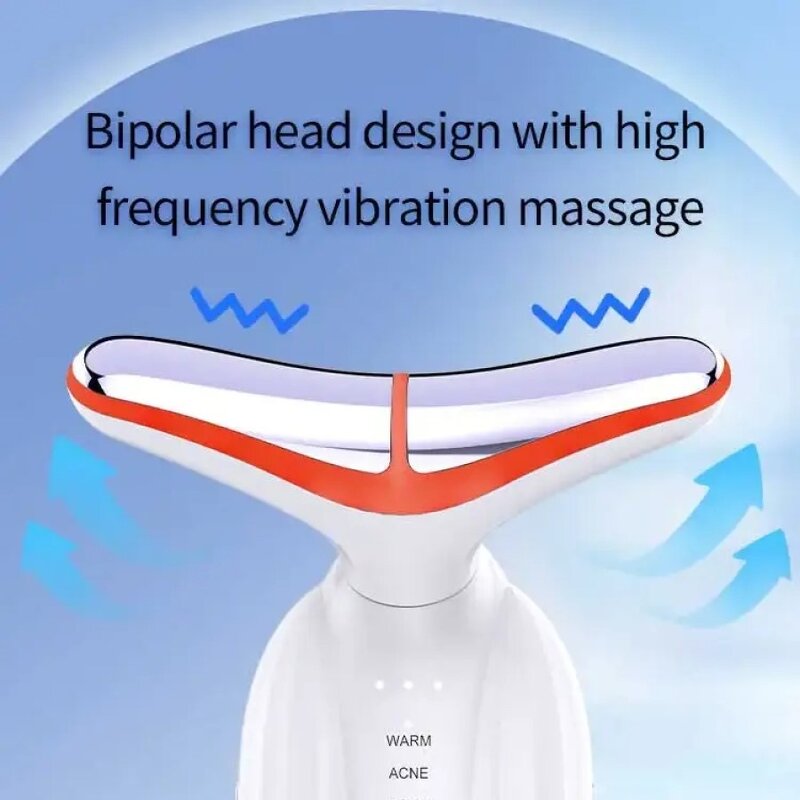 Face Neck Massager Manufacturer - Beauty High Frequency Vibration Heated Portable