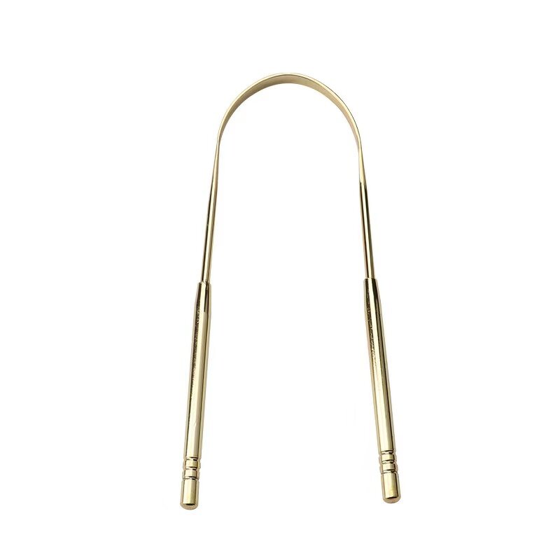 Tongue Scraper Manufacturer - Stainless Steel U Shape 2in1 Antibacterial for Adults Kids
