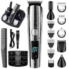 Beard Trimmer Set Manufacturer - Professional Stainless Steel Electric Rechargeable IPX7