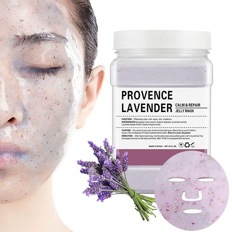 Jelly Face Mask Powder Manufacturer - Natural DIY Spa with Hyaluronic Acid Collagen Vitamin C