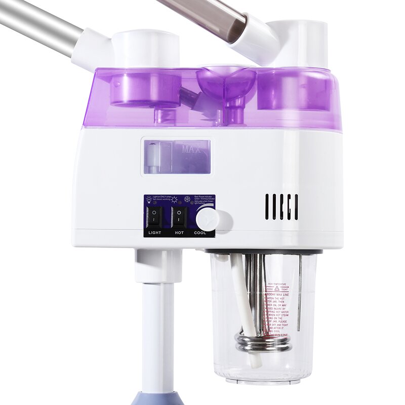 Facial Steamer Equipment Manufacturer - Flexible Hot Cold Ozone Stand for Outdoor Salon