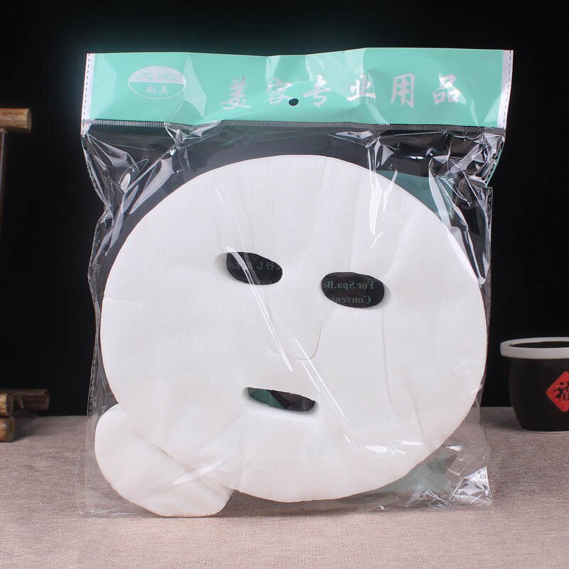 Facial Mask Paper Manufacturer - 100Pcs Pack Pre-cut Non Woven Beauty Eye Mask Sheet