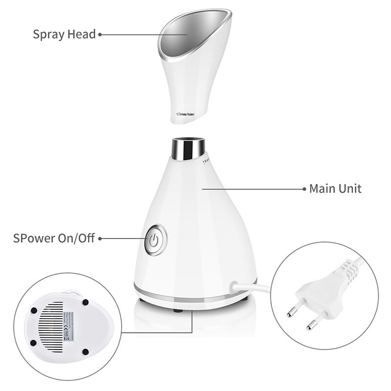 Facial Steamer Manufacturer - Nano Ionic Moisturizer Machine for Home Salon & OEM