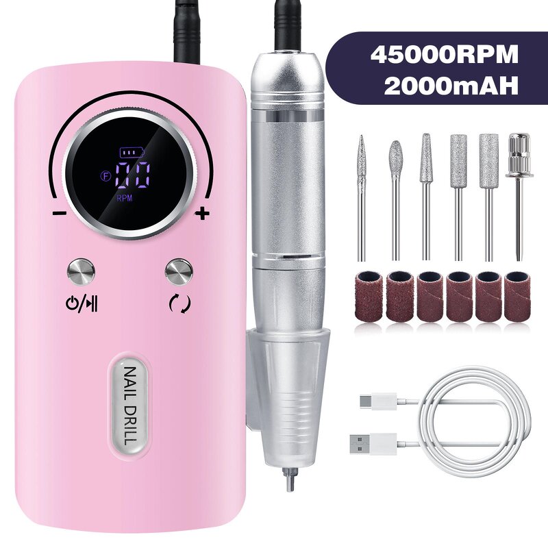 Nail Art Drill Manufacturer - Beauty Salon Professional Manicure Pedicure Portable