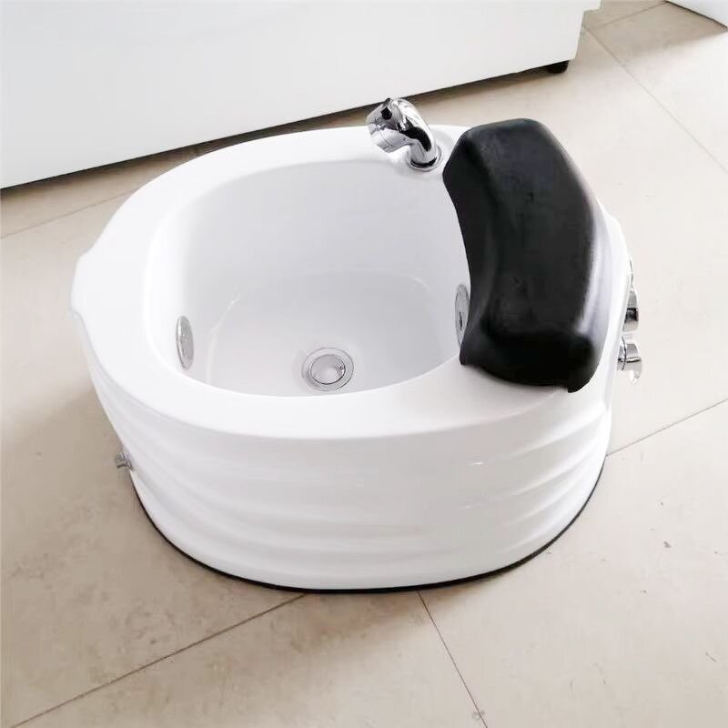 Foot Bath Pedicure Massager Manufacturer - Beauty Salon Led Therapy Spa Ceramic Basin