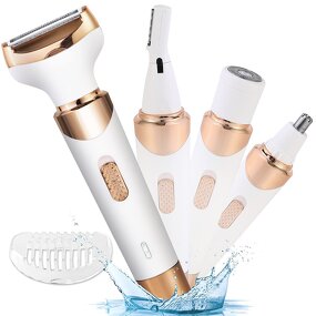 Hair Removal Razor Manufacturer - Portable USB Rechargeable Stainless Steel 4 in 1