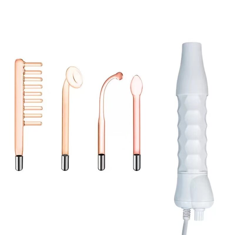 High Frequency Facial Machine Manufacturer - 4-in-1 Skin Therapy Wand with Pore Remover