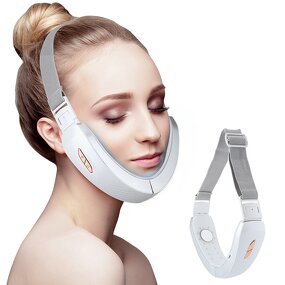Face Shaping Massager Manufacturer - Electric Double Chin Removal EMS Sliming LED Light