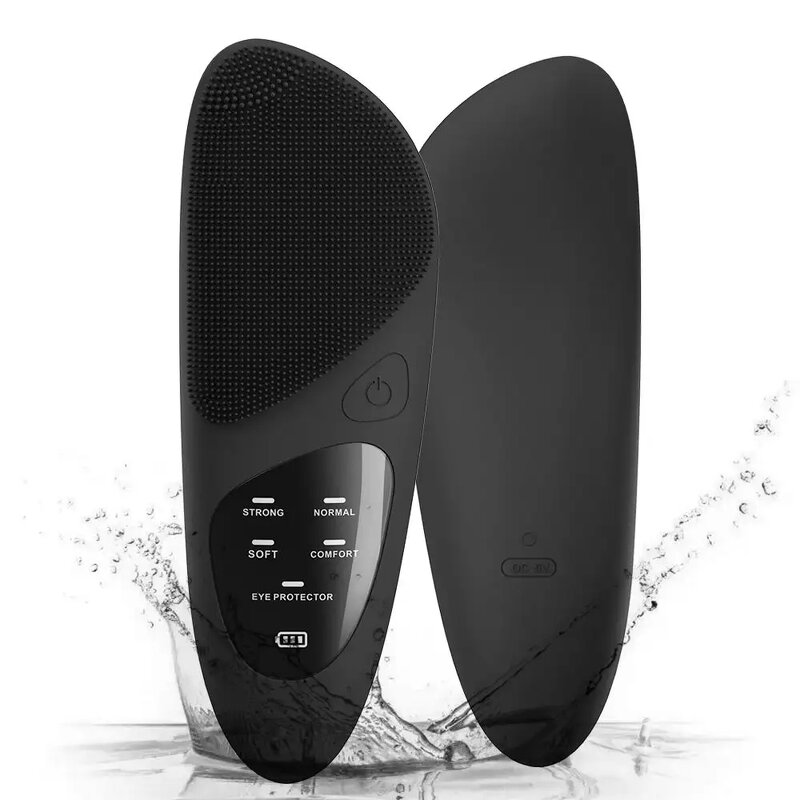 Face Scrubber Manufacturer - Electric Rechargeable Waterproof Exfoliating Massaging Silicone