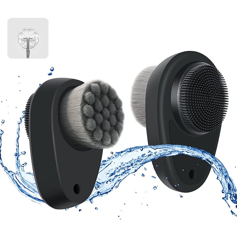 Face Exfoliating Brush Manufacturer - Deep Pore Cleaner Soft Silicone Double Sides 2 in 1